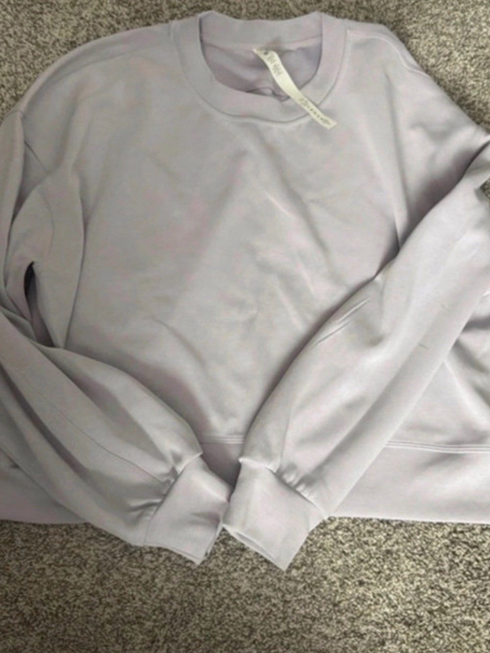lululemon athletica Lavender Crewneck Sweatshirt